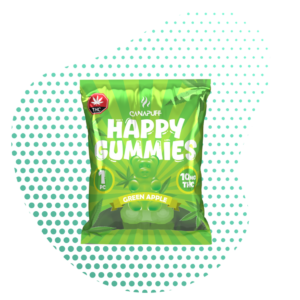 Gummies green aplle  1 τεμάχιο THC